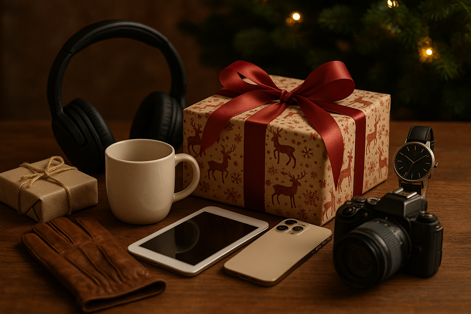 hvad kan man ønske sig i julegave - Illustration